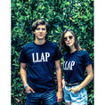 Load image into Gallery viewer, LLAP Crew Neck Tee in Black - Unisex and Ladies Sizes - Leonard Nimoy's Shop LLAP
