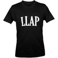 Load image into Gallery viewer, LLAP Crew Neck Tee in Black - Unisex and Ladies Sizes - Leonard Nimoy's Shop LLAP
