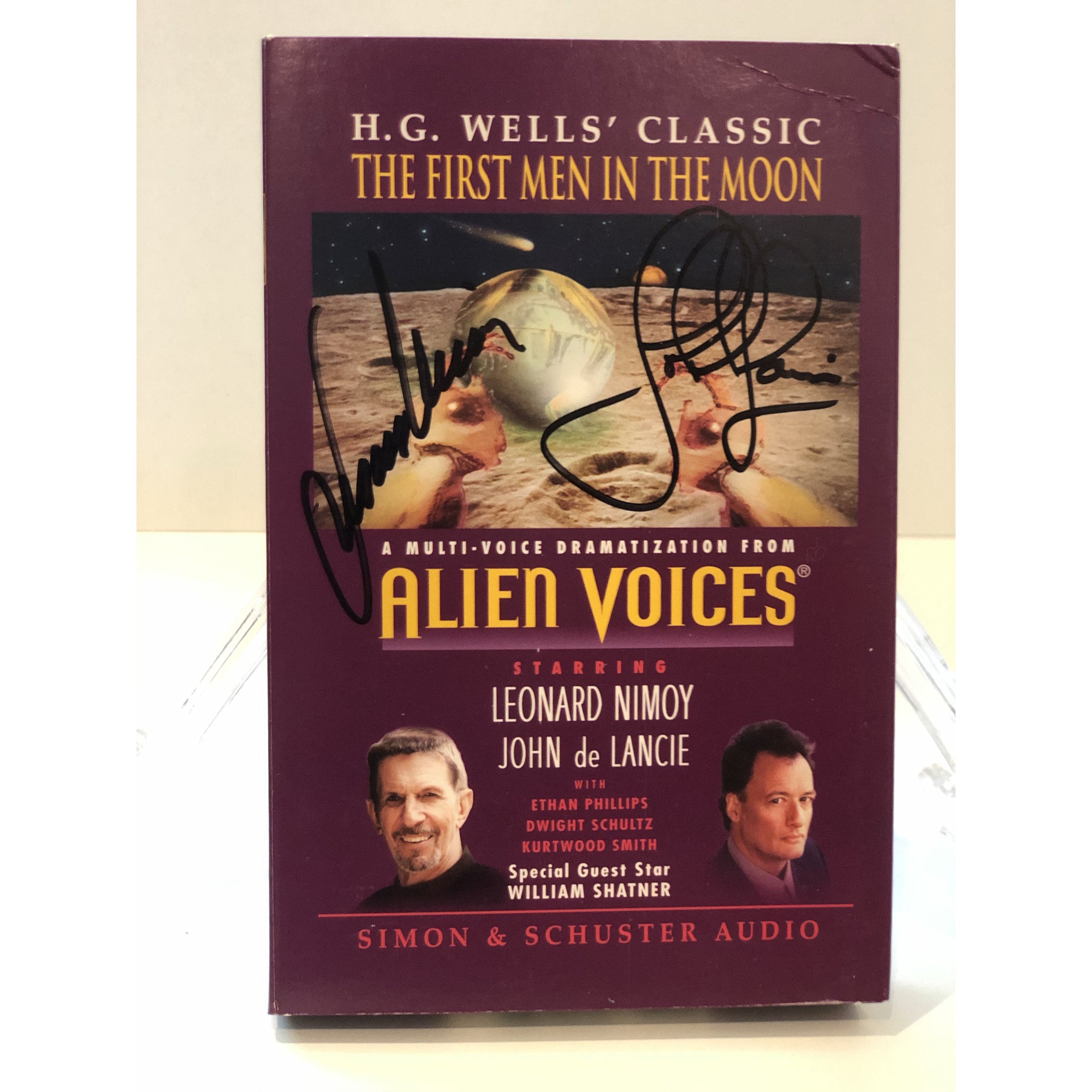 Signed Alien Voices Audio Set from Leonard Nimoy's Personal Collection