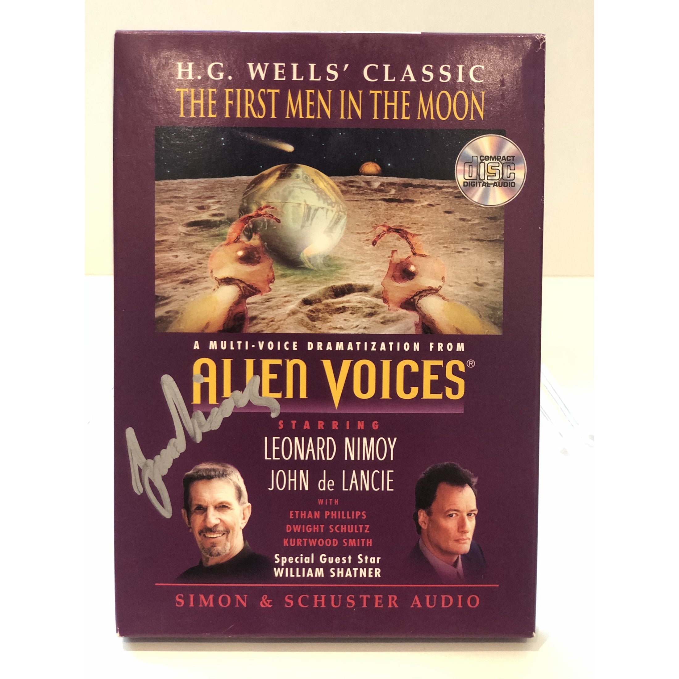 Signed Alien Voices Audio Set from Leonard Nimoy's Personal Collection