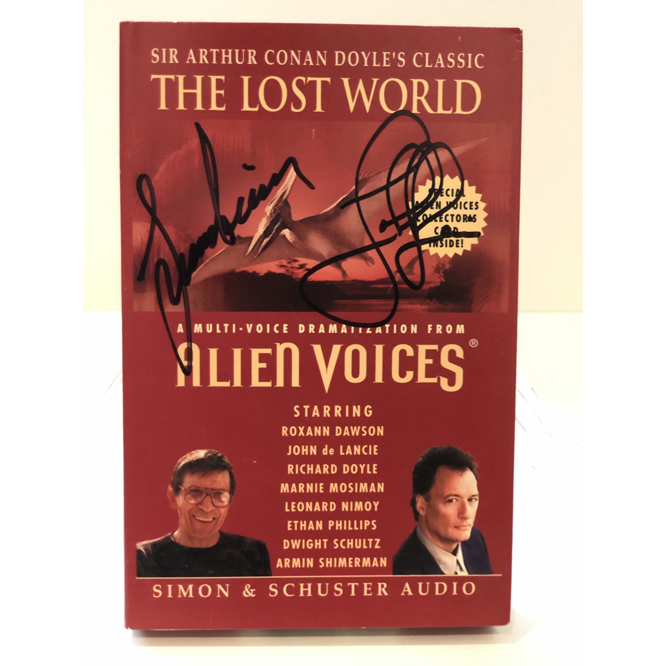 Signed Alien Voices Audio Set from Leonard Nimoy's Personal Collection