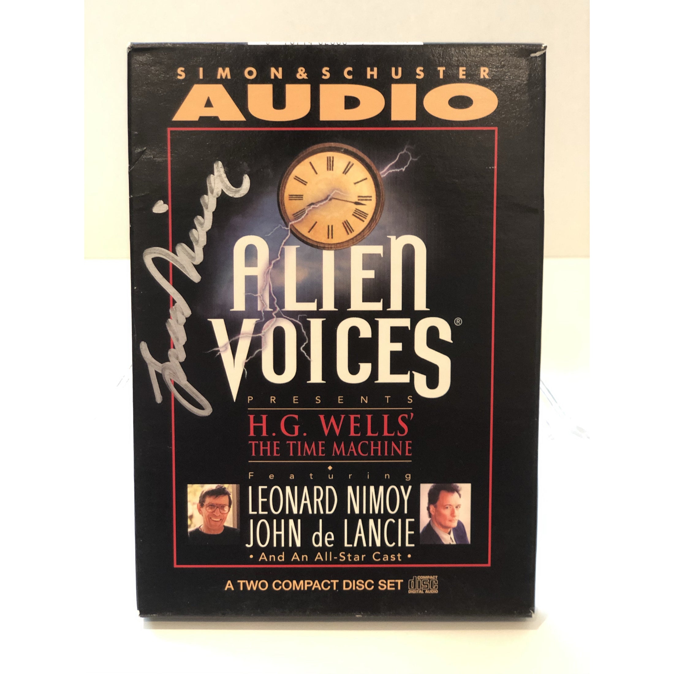 Signed Alien Voices Audio Set from Leonard Nimoy's Personal Collection