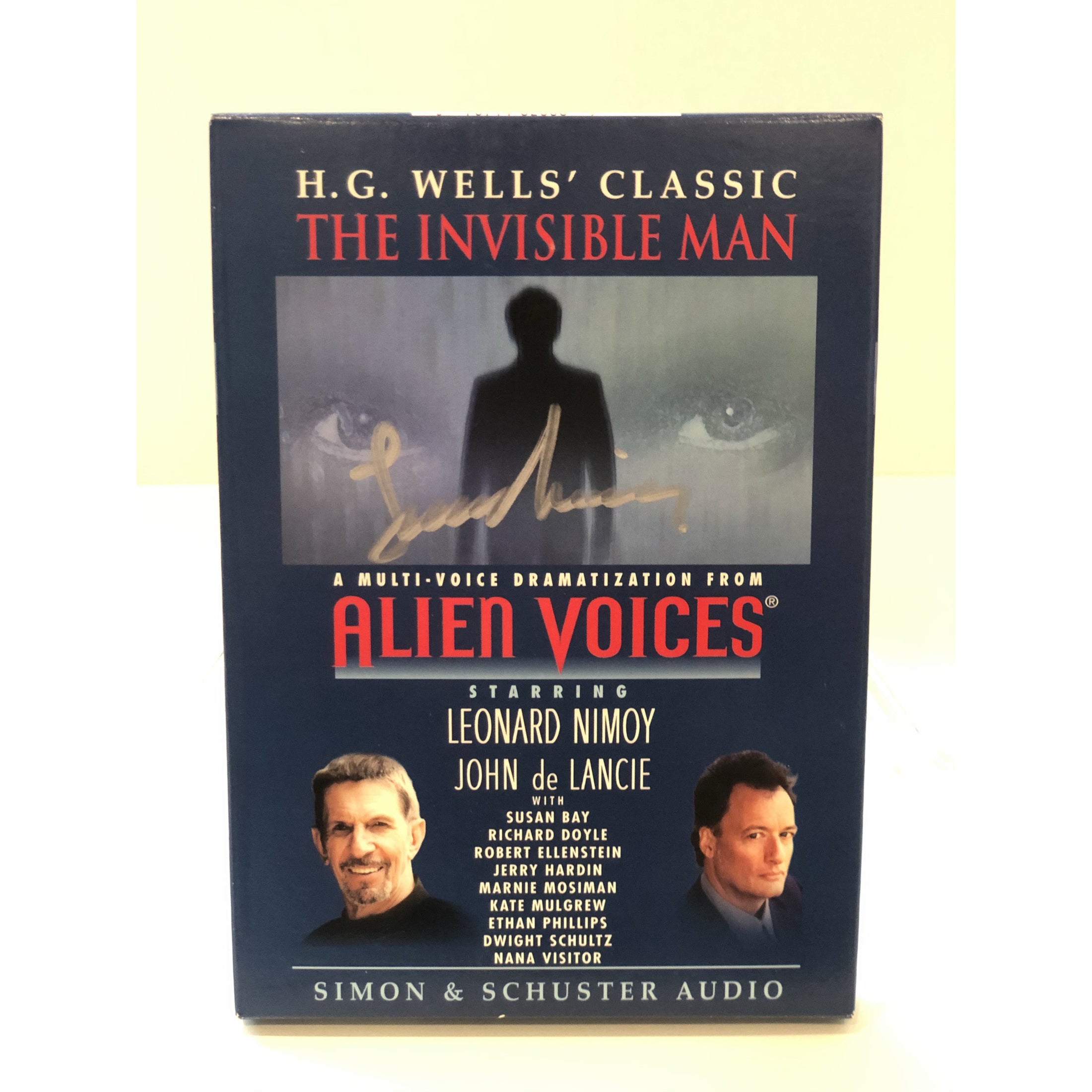 Signed Alien Voices Audio Set from Leonard Nimoy's Personal Collection