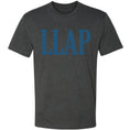 Load image into Gallery viewer, LLAP Crew Neck Tee in Charcoal Heather - Unisex and Ladies Sizes - Leonard Nimoy's Shop LLAP
